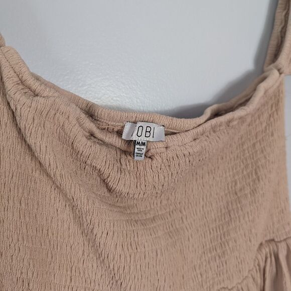 Tobi Pink Off The Shoulder Tube Dress Women's Medium - Picture 2 of 5